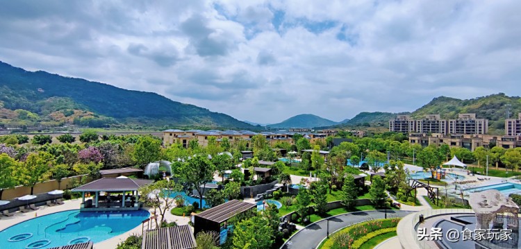 廣州云嶺湖，園林式泡池，自助早晚，泡鳥巢養生湯泉，親子戲水池