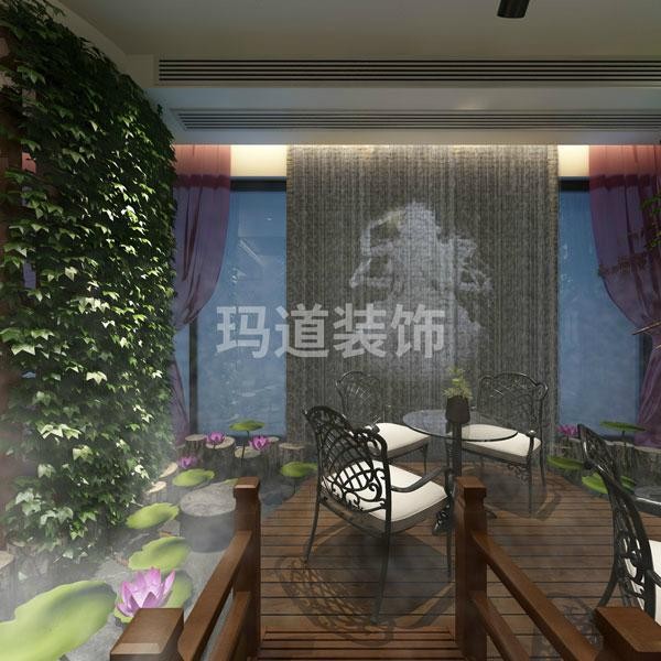 一帶一路——傳統文化與現代文明的交融之重慶南坪SPA會所裝修設計