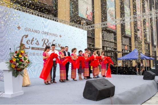泰式SPALet’sRelax在天津魯能購物中心盛大開業(yè)