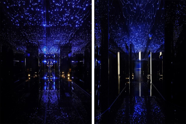 讓顧客如同沉浸在浩瀚宇宙般的SPA按摩館