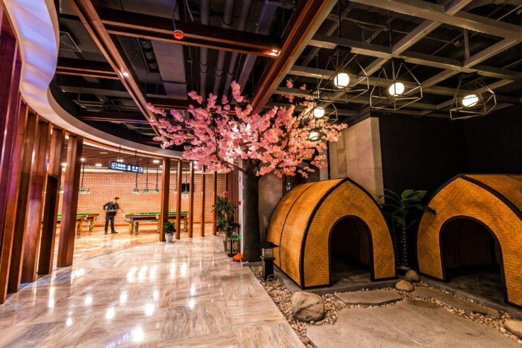 武漢139元搶海棠匯國際會館2人餐！洗浴+水療+自助餐+網吧+書吧..