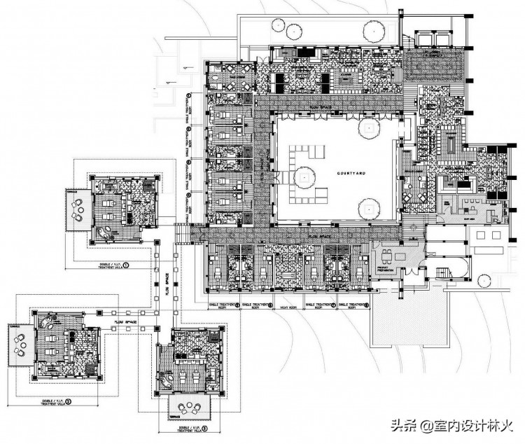 HBA-武漢花山碧桂園鳳凰希爾頓酒店二期丨別墅&SPA丨效果圖+方案