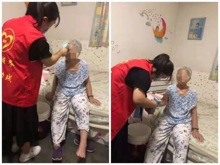 碑林區(qū)：她們帶著浴缸上門為老人助浴讓老人澡回幸福