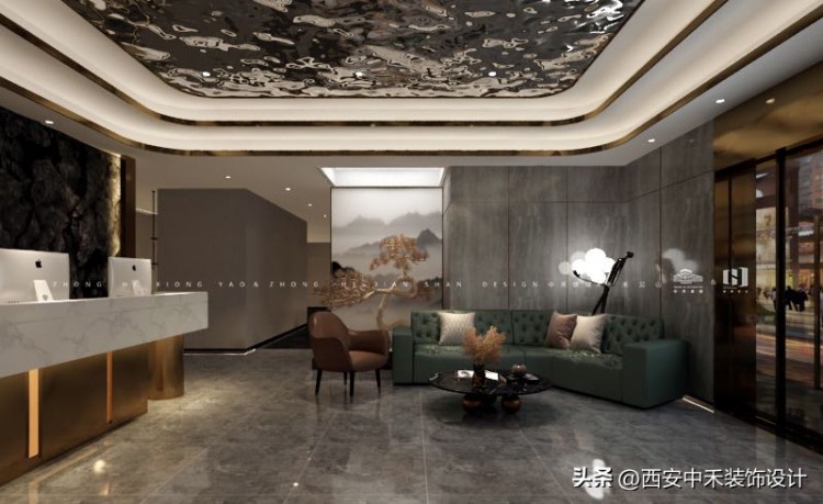 原創(chuàng)·西安夜潮SPA店設(shè)計(jì)原創(chuàng)作品