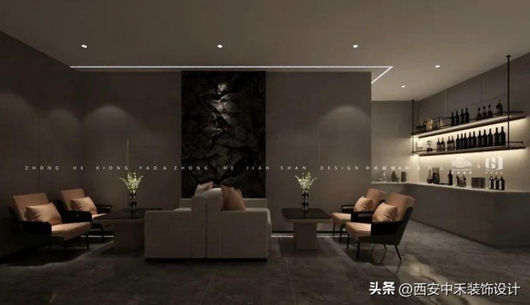 原創(chuàng)·西安夜潮SPA店設(shè)計(jì)原創(chuàng)作品