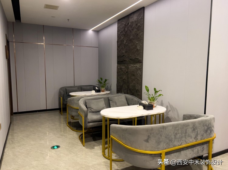 西安640平足浴會所完工實景拍攝