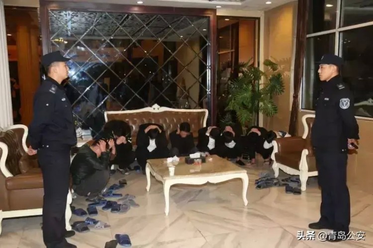養生會所暗藏淫穢服務警方重拳出擊一網打盡