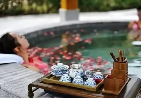 高級！大連五星級的溫泉滑雪場美湯藥浴香氛SPA…