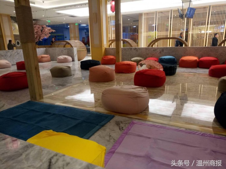 溫州首家日式懶人生活文化廣場開業進門要脫鞋先沐浴再游玩