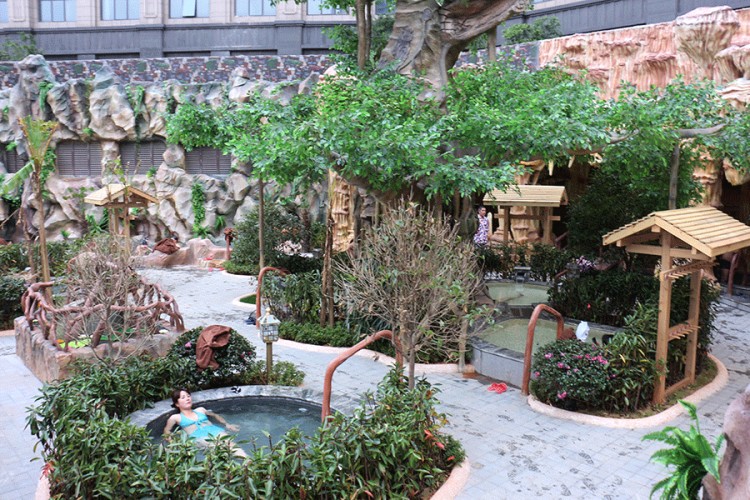 南昌御江戶日式溫泉館69元起！泡湯汗蒸水上樂園自助餐樣樣有