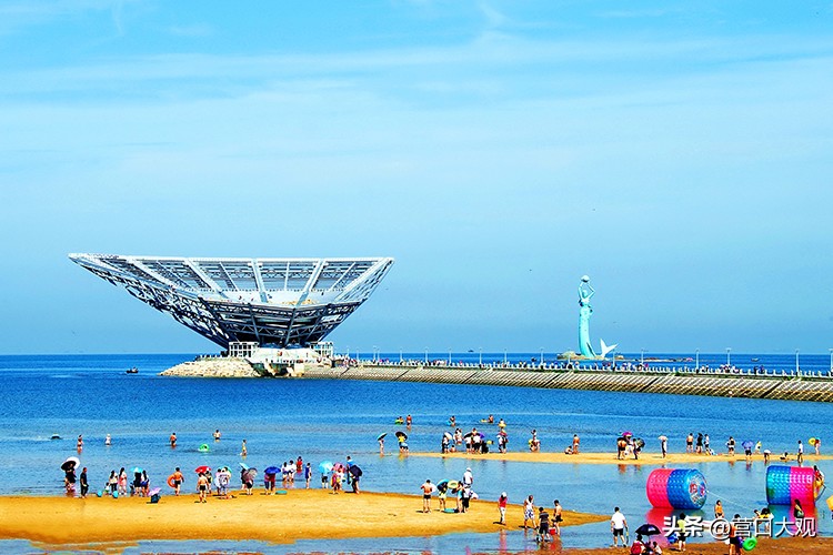 沿著河海遇見營口的千帆美景