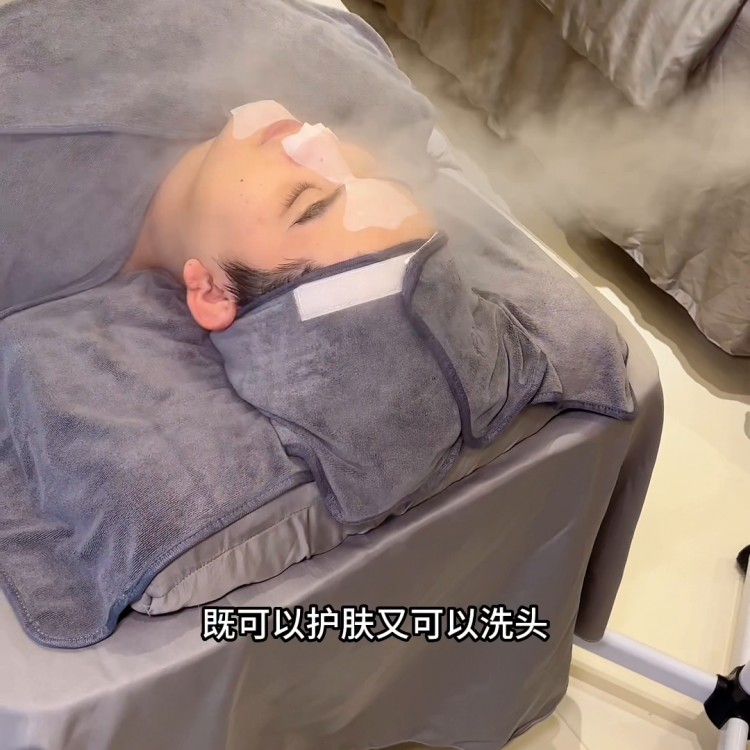 男孩子也要好好護膚哦158體驗氧麗可絲水潤嫩膚項目#按摩spa