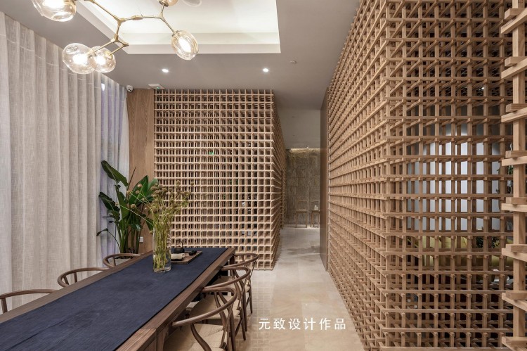 美容SPA會(huì)所裝修設(shè)計(jì)！用榫卯工藝表達(dá)本真質(zhì)樸的養(yǎng)生哲學(xué)