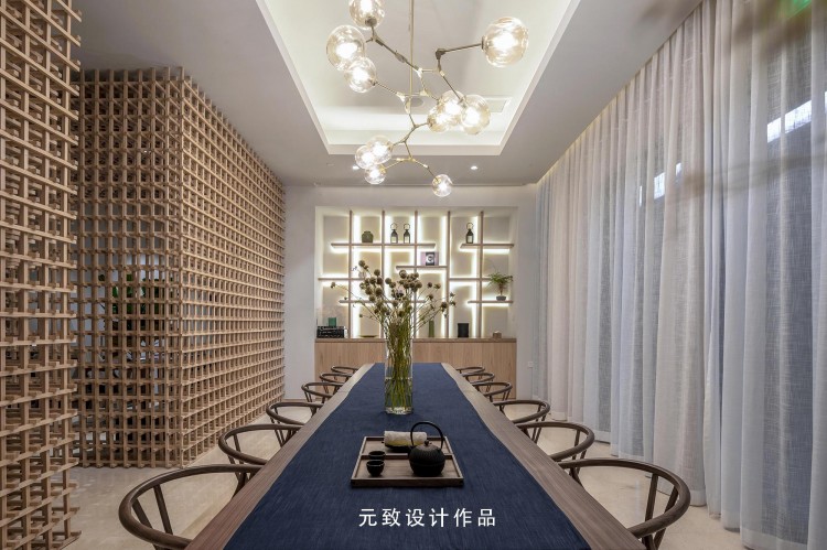 美容SPA會(huì)所裝修設(shè)計(jì)！用榫卯工藝表達(dá)本真質(zhì)樸的養(yǎng)生哲學(xué)