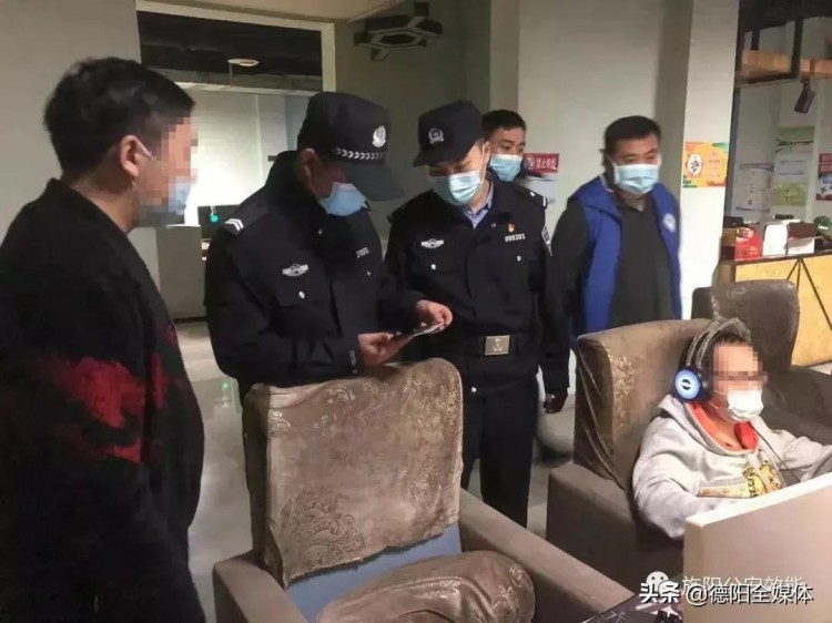 抓獲98人！查了294家！德陽警方突查娛樂場(chǎng)所按摩店茶樓旅館……