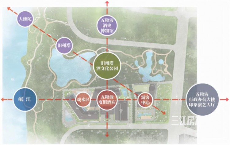 拆了一大片！宜賓上江北要修五星級酒店公園
