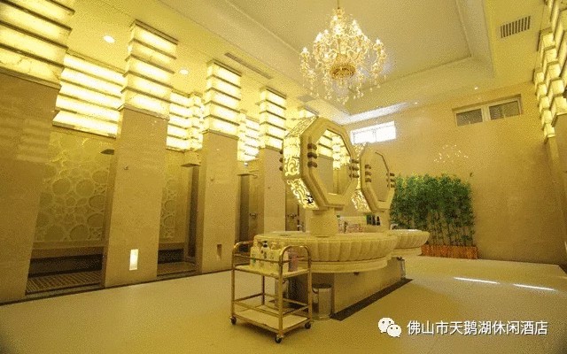 佛山豪華天鵝湖水會：水療SPA+4頓豪華海鮮自助餐+電影院健身房