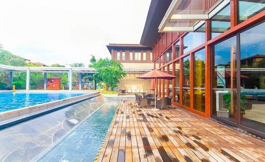 「人均不到¥80」珠光御景溫泉美食酒店隨你浪!溫泉SPA+自助晚餐+精美下午茶+桌球+乒乓球!