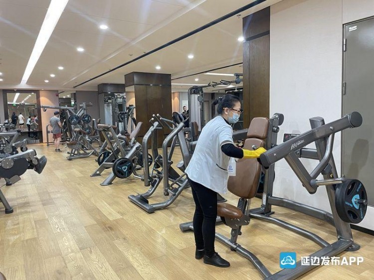 4月7日延吉市健身洗浴游泳等場所陸續復工營業