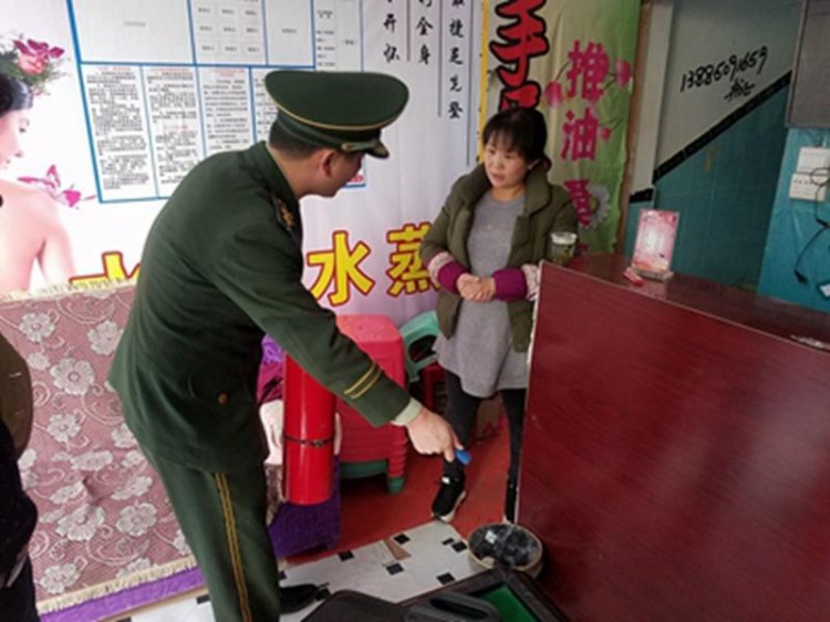 黔西南州消防支隊(duì)開(kāi)展汗蒸足療場(chǎng)所專(zhuān)項(xiàng)消防安全檢查
