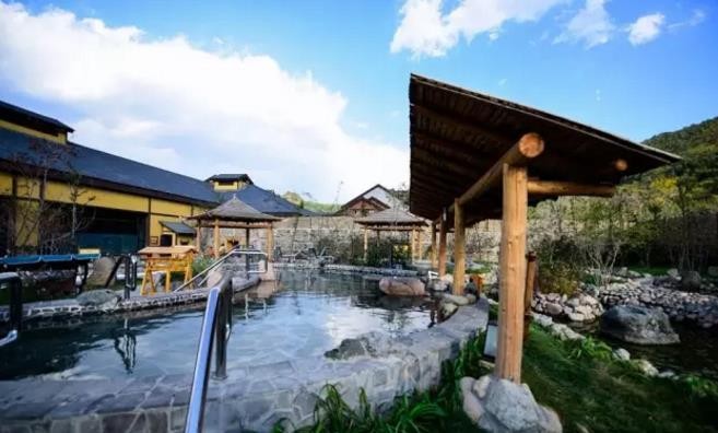花溪沐溫泉度假酒店旅游攻略！無邊泳池日式溫泉···太美了