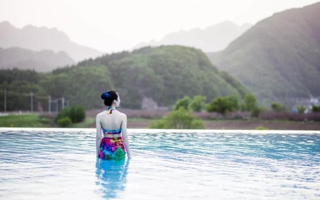 花溪沐溫泉度假酒店旅游攻略！無邊泳池日式溫泉···太美了
