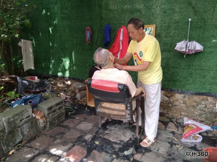 欽州傳統的飛發佬讓你在夏日享受帝王級般的服務