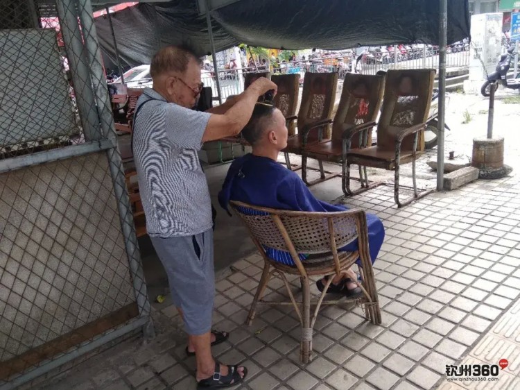 欽州傳統的飛發佬讓你在夏日享受帝王級般的服務