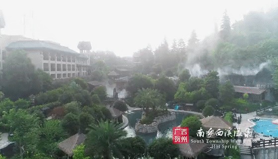 感嘆賀州西溪原生態“森”呼吸溫泉，縱情山水間，網友：7星享受