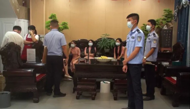 查獲122人貴港破獲廣西首例套路嫖案件