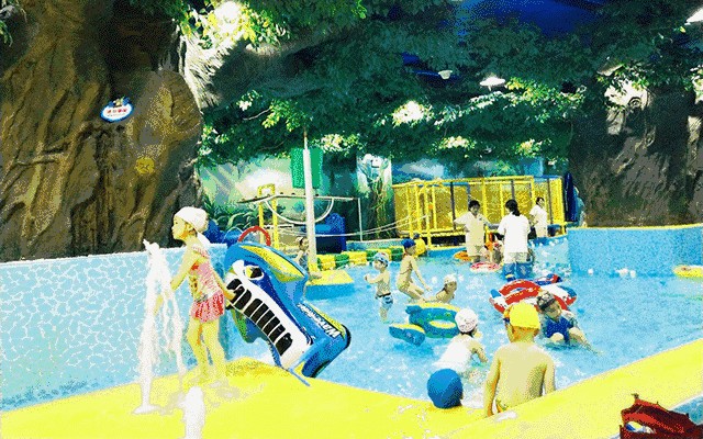 陜西西安糖果兔親子樂園套餐~1大1小水上樂園通玩票/嬰兒SPA