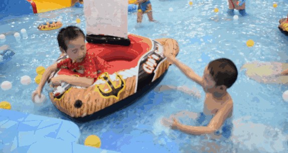 陜西西安糖果兔親子樂園套餐~1大1小水上樂園通玩票/嬰兒SPA
