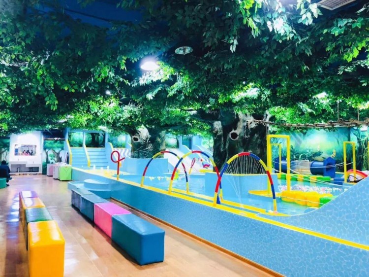 陜西西安糖果兔親子樂園套餐~1大1小水上樂園通玩票/嬰兒SPA