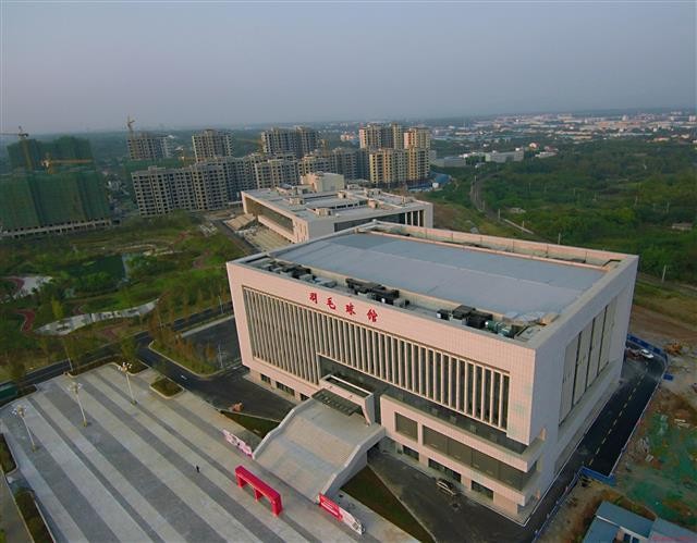 湖北最大體量羽毛球館開館試運營可供國家隊集訓可承接國際賽事