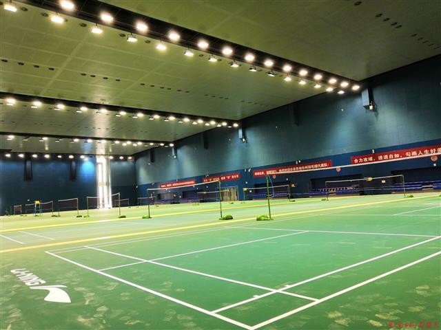 湖北最大體量羽毛球館開館試運營可供國家隊集訓可承接國際賽事