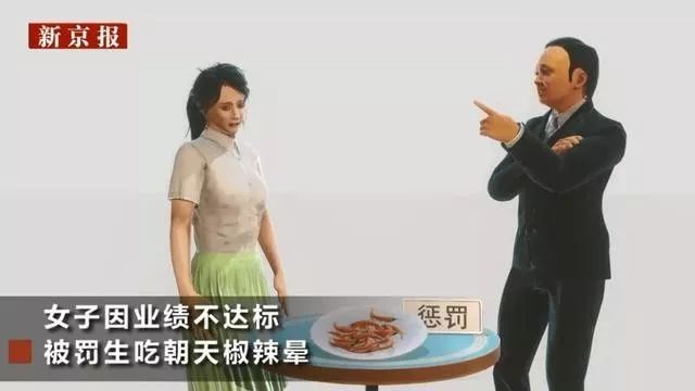業績不達標被罰生吃辣椒:員工權益何在