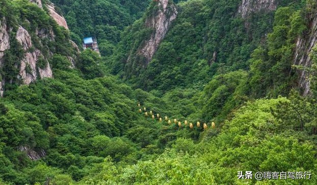 嗨客自駕河南5A景區堯山墨子古街福泉溫泉2日游