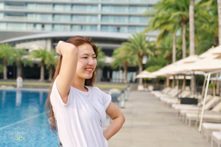 航拍藍灣綠城威斯汀在亞洲最大的水療做個SPA_清水