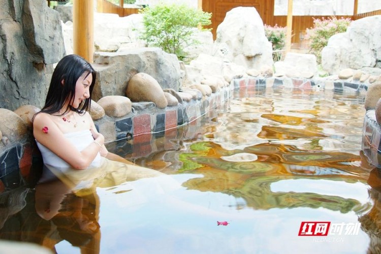 冬游郴州愛你每一度③丨尋覓40℃的溫暖龍女溫泉可飲可浴